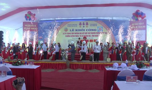 Hoàng Mai: Khởi công trung tâm thương mại hơn 150 tỷ đồng