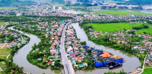 Chi tiết sáp nhập là 59 tổ dân phố, thôn tại thị xã Hoàng Mai