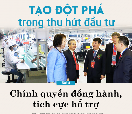 Tạo đột phá trong thu hút đầu tư – Bài 2 chính quyền đồng hành tích cực hỗ trợ